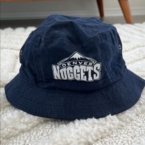 Adult Navy Blue Denver Nuggets Bucket Hat